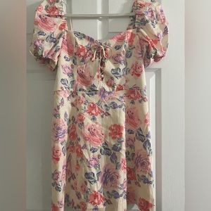 Zara floral dress
